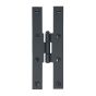 7" Smooth Door H Hinge, Pair