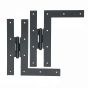 7" Smooth Door HL Hinge, Pair