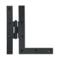 7" Smooth Door HL Hinge, Pair