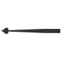 22-1/4" Decorative Aluminum Heart Strap