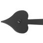 22-1/4" Decorative Aluminum Heart Strap