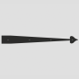 28-7/16" Dummy Heart Strap