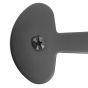 1-1/4" Offset Bean Shutter Strap Hinge & adjustable pintle