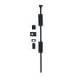 22-3/4" Forged Iron Cane Bolt