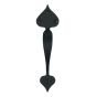 Light Weight Smooth Heart Door Pull
