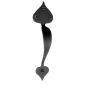 Light Weight Smooth Heart Door Pull