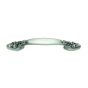 Antique Pewter Dogwood & Leaf Drawer Pull