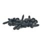 Black 3/4" x 7 Pyramid Head Wood Screw, Box 50