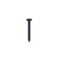 Black 1-1/4" x 8 Pyramid Head Wood Screw, Box 30