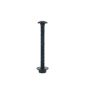 Black 5" x 3/16" Carriage Bolt, Box 100