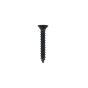 Black Stainless 1" X 7 Flat Head Wood Screw, Box 50