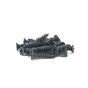 Black Stainless 1" x 10 Flat Head Wood Screws, Box 100