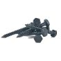Black Stainless 2" x 1/4 Hex Head Lag Screw, Box 25
