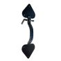 Forged Heart Thumb Latch Set