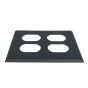 Double Duplex Receptacle Wall Plate