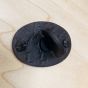 Bean Privacy Bolt, Rough, 2-3/8" Backset 