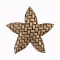 Museum Gold Woven Star Cabinet Knob