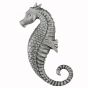 Antique Pewter Seahorse Cabinet Knob