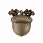 Antique Brass Acorn Cabinet Knob