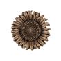 Museum Gold Sunflower Cabinet Knob