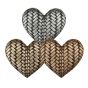 Woven Heart Cabinet Knob