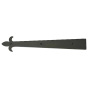 14" Decorative Fleur-de-lis Dummy Strap