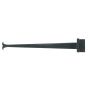 36-3/4" Heavy Duty Whale Tail Strap Hinge