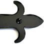 20" Decorative Fleur-de-lis Dummy Strap