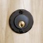 Iron Art Round Deadbolt