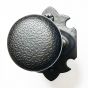 2-3/8" Double Knob with Raised Warwick Rose Privacy Set