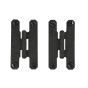 3" Rough Cabinet H Hinge, Pair