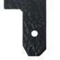7" Rough Door H Plate