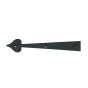 8-3/4" Decorative Rough Heart Strap