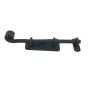 6" Forged Iron Curled Round Bolt