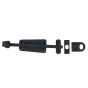 6" Forged Iron Curled Round Bolt