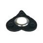 Rough Heart Bell Button