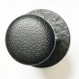 2-3/4" Backset Rough Iron Double Knob Privacy Set