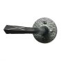 Build Your Own Passage and Privacy Set-Lever-Round Rose-Privacy-2-3/8" Backset-1-3/8" to 1-3/4" Thick