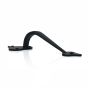 Heart Door Pull For Predilled Door, Black