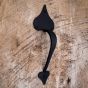 Hand Forged, Heart Door Pull for Predilled Door