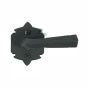 2-3/4" Backset Double Lever with Large Warwick Rose Passage Set