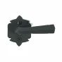 2-3/8" Backset Double Lever with Large Warwick Rose Passage Set