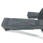 Build Your Own Passage and Privacy Set-Lever-Round Rose-Privacy-2-3/8" Backset-1-3/8" to 1-3/4" Thick