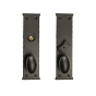 Greenwich Double Knob Mortise Lock Entrance Set