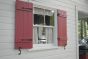 8-3/4" Decorative Rough Heart Shutter Hinge. Set of 4.