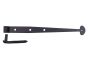 18-7/8" Rough Bean Gate Strap Hinge with Carriage Bolts & Pintle