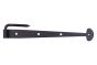 15-5/8" Rough Bean Gate Strap Hinge with Carriage Bolts & Pintle