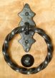 6 Point Back Twisted Ring Knocker