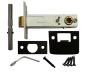 Tubular Latch Kit, Lever, Privacy, 2-3/4" Back Set