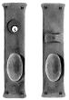Greenwich Double Knob Mortise Lock Entrance Set